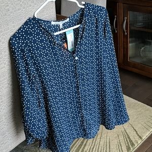 Sarkise Button Detail Blouse